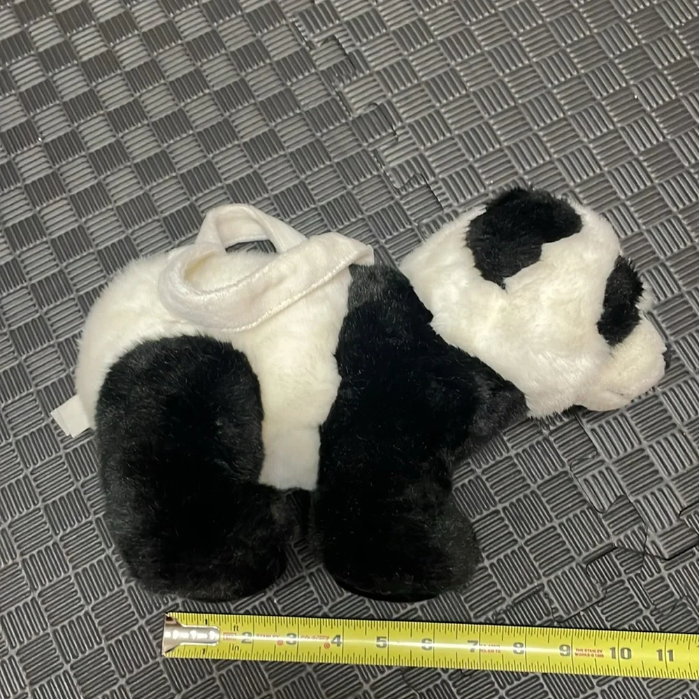 Panda plush tote purse by unipak design